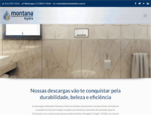 Tablet Screenshot of montanahidrotecnica.com.br